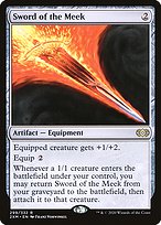 Sword of the Meek (2XM-299) - rare - Foil