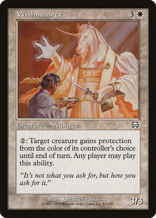 Wishmonger (MMQ-057) - uncommon - Foil