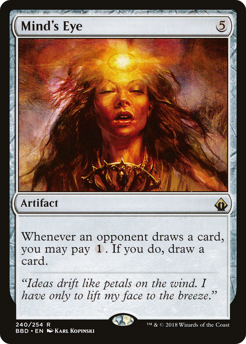 Mind's Eye (BBD-240) - rare - Foil