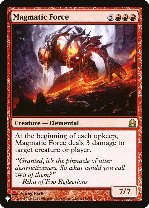 Magmatic Force (LIST-CMD-128) - rare