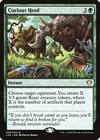Curious Herd (C20-059) - rare