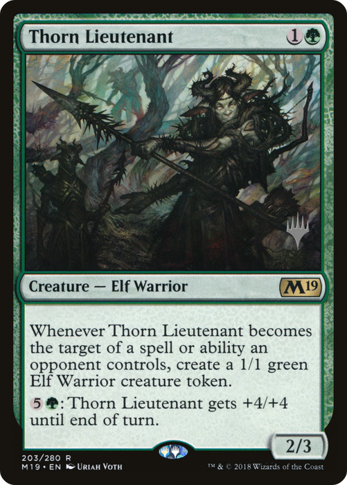 Thorn Lieutenant (PPM20-203P) - rare - Foil
