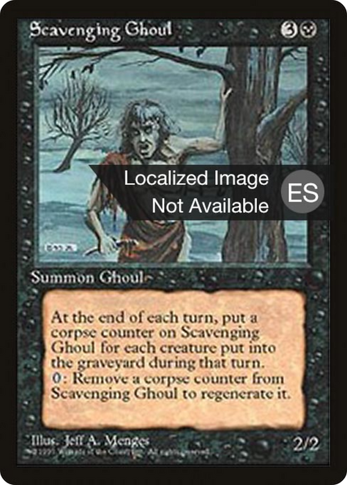 Scavenging Ghoul (4BB-159) - uncommon
