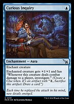 Curious Inquiry (MKM-051) - uncommon - Foil