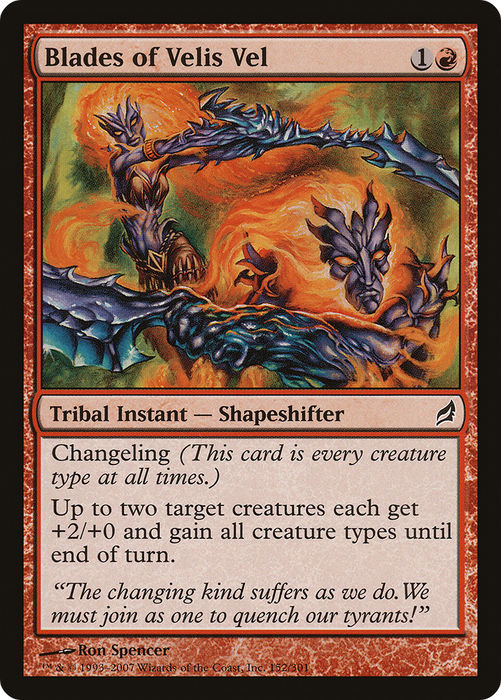 Blades of Velis Vel (LRW-152) - common - Foil