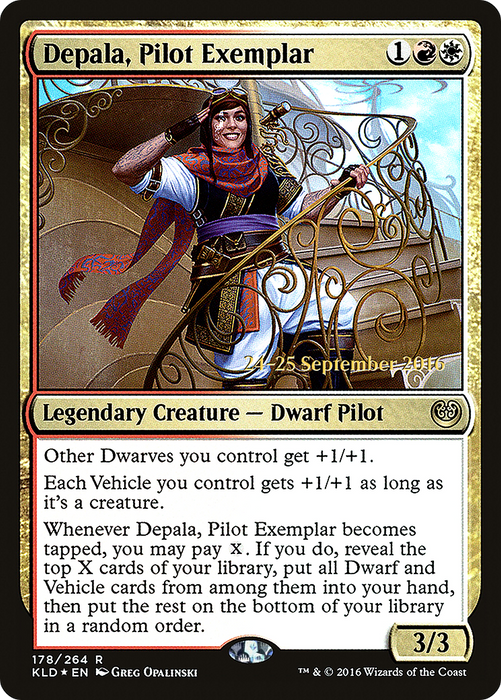 Depala, Pilot Exemplar (PRE-178S) - rare - Foil