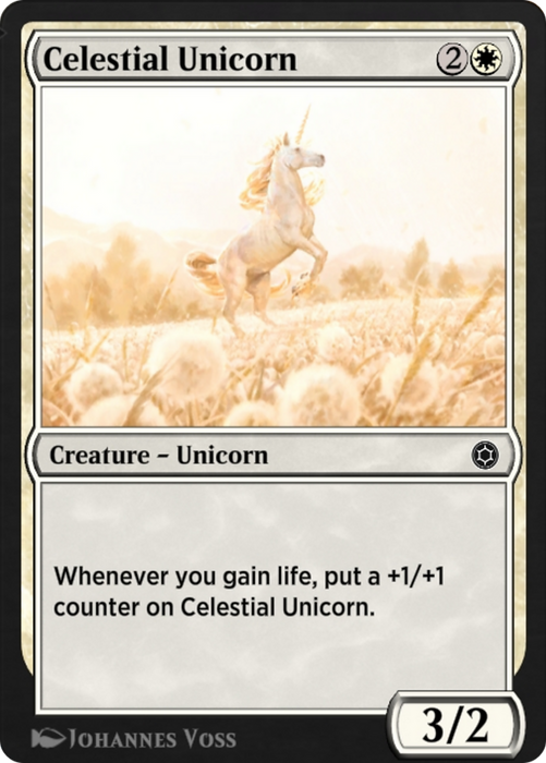 Celestial Unicorn (HBG-086) - common