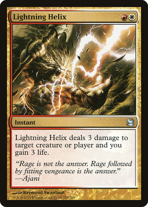 Lightning Helix (MMA-179) - uncommon - Foil
