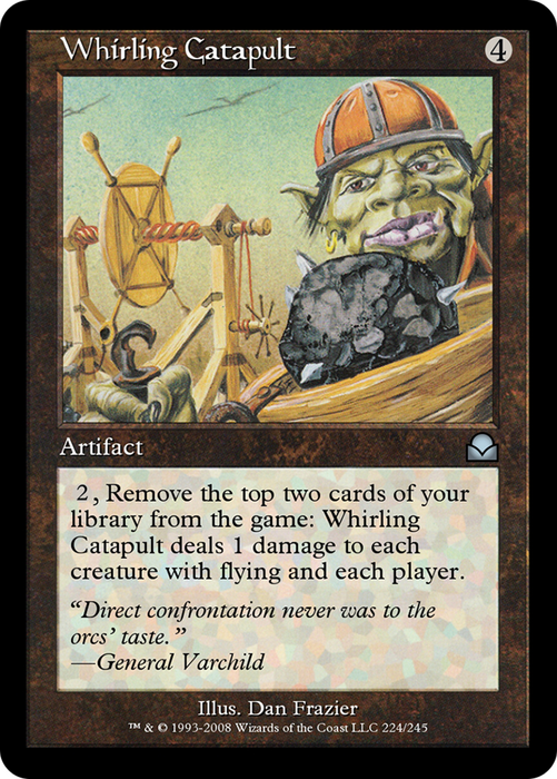 Whirling Catapult (ME2-224) - uncommon - Foil