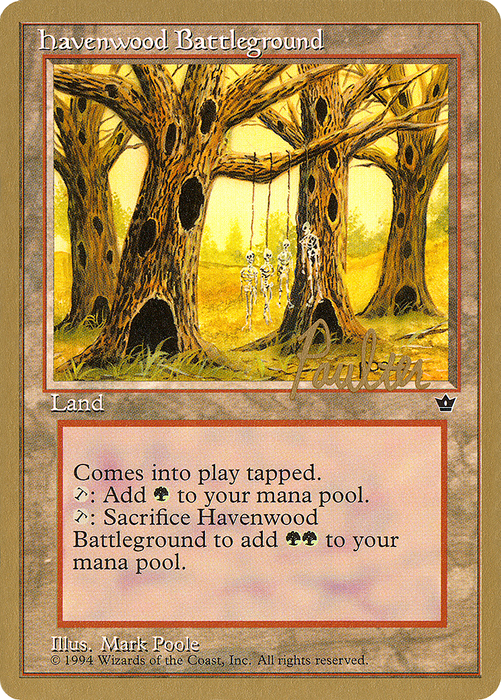 Havenwood Battleground (WCD-PP96) - uncommon