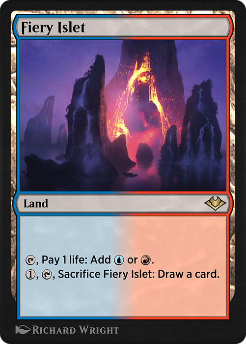 Fiery Islet (HA7-021) - rare
