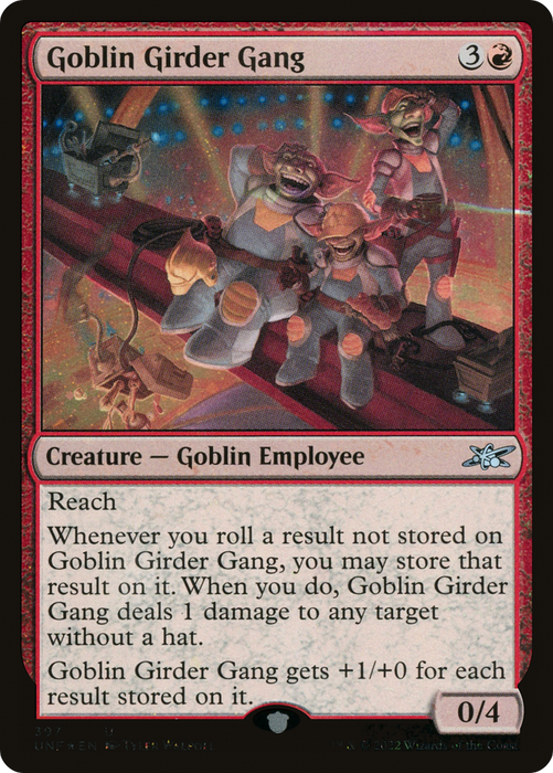 Goblin Girder Gang (UNF-397) - uncommon - Foil