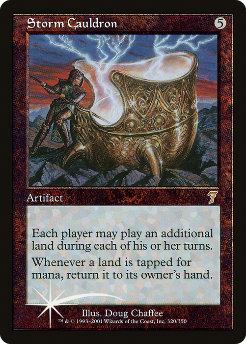 Storm Cauldron (7ED-320★) - rare - Foil