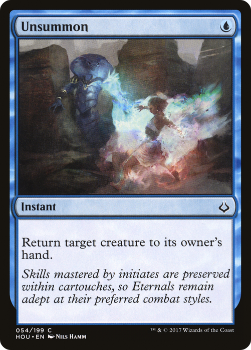 Unsummon (HOU-054) - common - Foil