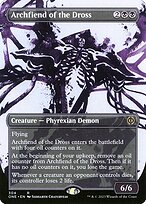 Archfiend of the Dross (ONE-304) - rare: (Showcase) (Borderless)
