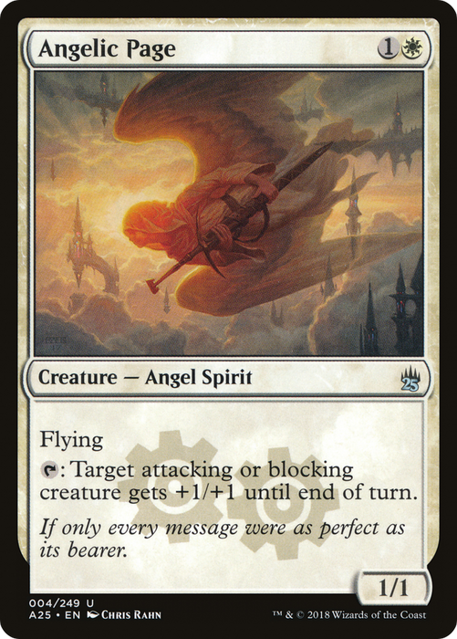 Angelic Page (A25-004) - uncommon