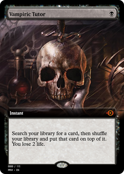Vampiric Tutor (PRM-86086) - mythic - Foil
