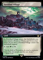 Fortified Village (WHO-497) - rare: (Extended Art) - Foil