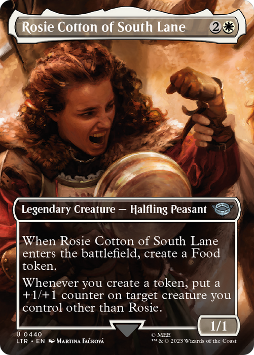 Rosie Cotton of South Lane (LTR-440) - uncommon (Borderless) - Foil