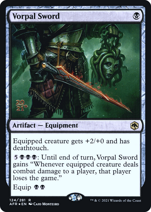 Vorpal Sword (PRE-124S) - rare - Foil