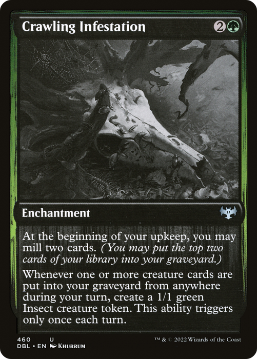 Crawling Infestation (DBL-460) - uncommon