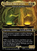 Doran, the Siege Tower (LTC-517) - rare / Treebeard, Eldest of Ents (Borderless) - Foil