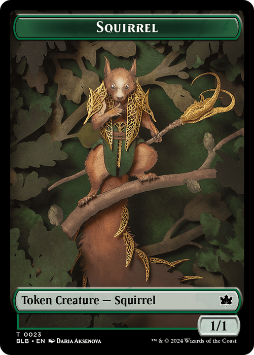 Squirrel (BLB-023) - common - Foil