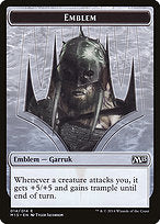 Garruk, Apex Predator Emblem (M15-014) - common