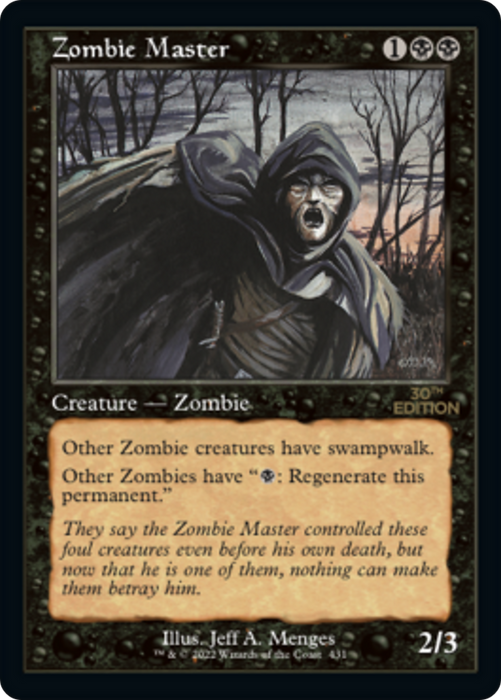 Zombie Master (30A-431) - rare