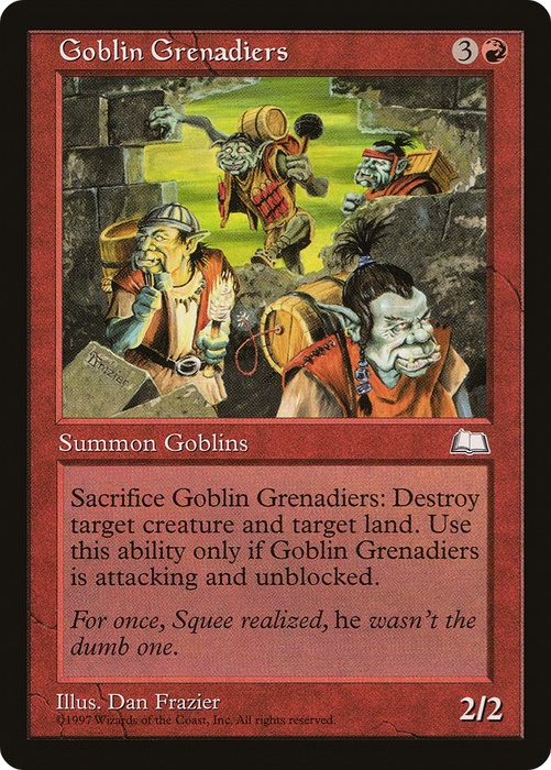 Goblin Grenadiers (WTH-104) - uncommon