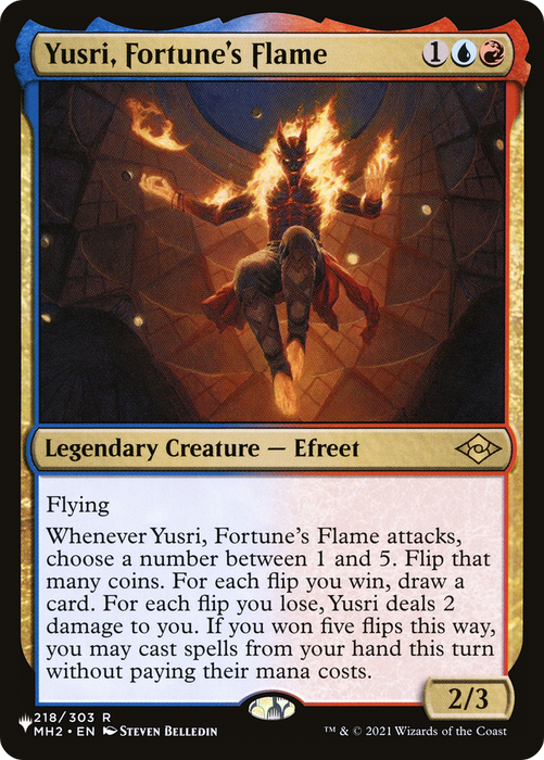 Yusri, Fortune's Flame (LIST-MH2-218) - rare