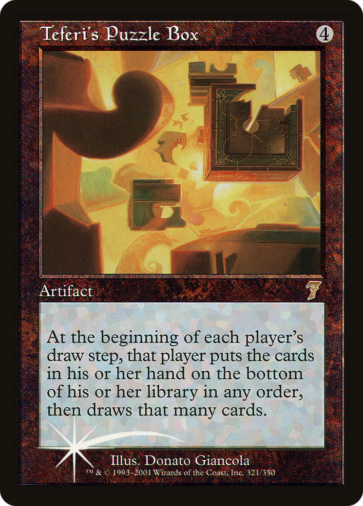 Teferi's Puzzle Box (7ED-321★) - rare - Foil
