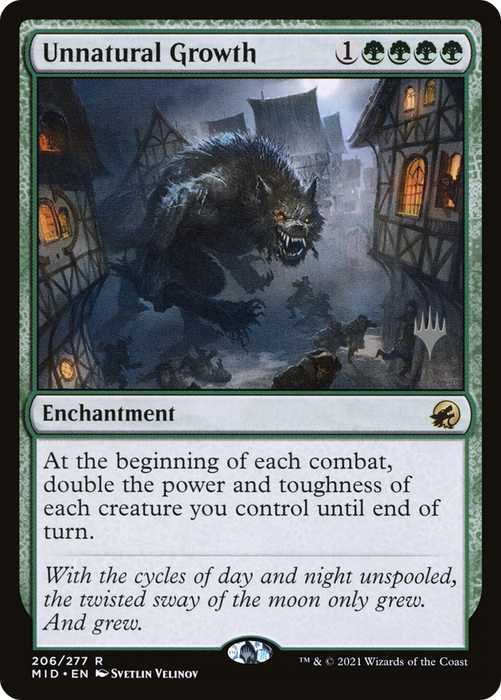 Unnatural Growth (PPMID-206P) - rare - Foil