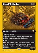 Gastal Thrillroller (DFT-461) - rare - Foil
