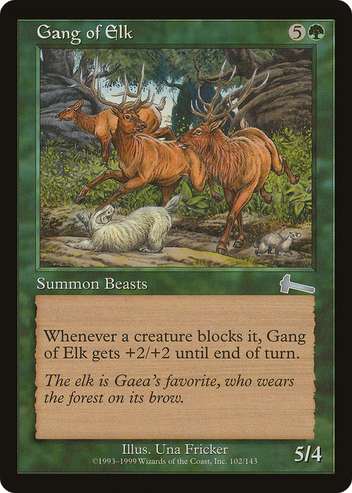 Gang of Elk (ULG-102) - uncommon