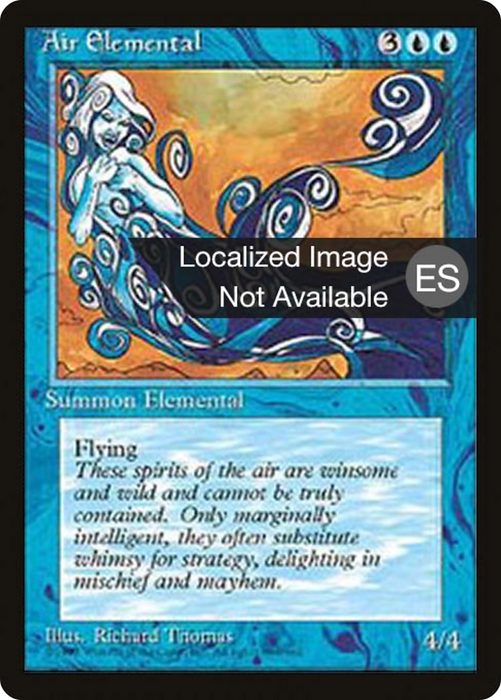 Air Elemental (4BB-059) - uncommon