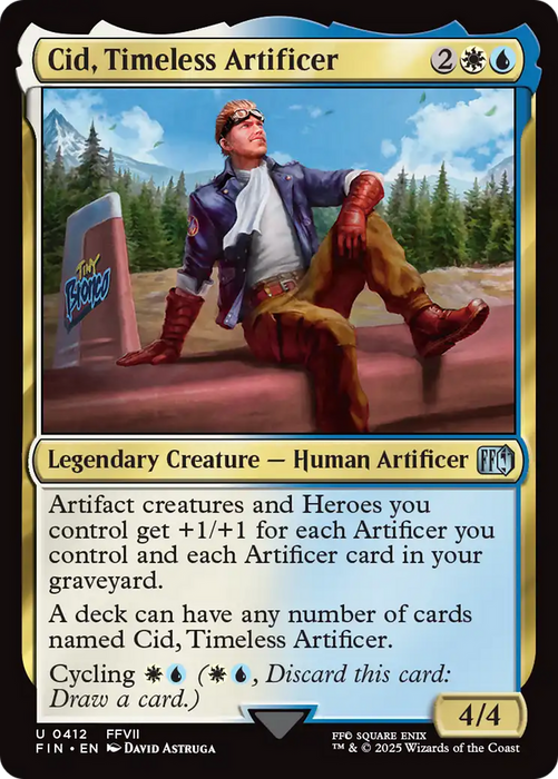 Cid, Timeless Artificer (FIN-412) - uncommon - Foil