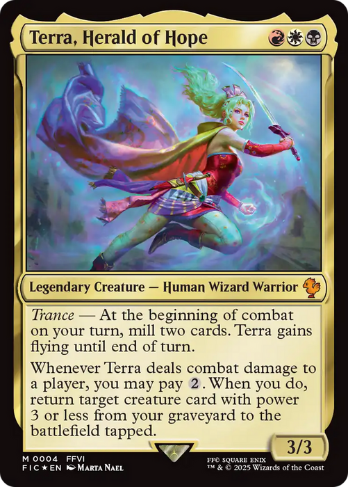 Terra, Herald of Hope (FIC-004) - mythic - Foil