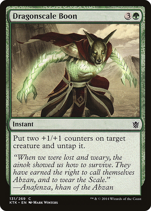 Dragonscale Boon (KTK-131) - common