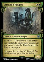 Dúnedain Rangers (LTR-610) - uncommon: (Showcase) - Foil
