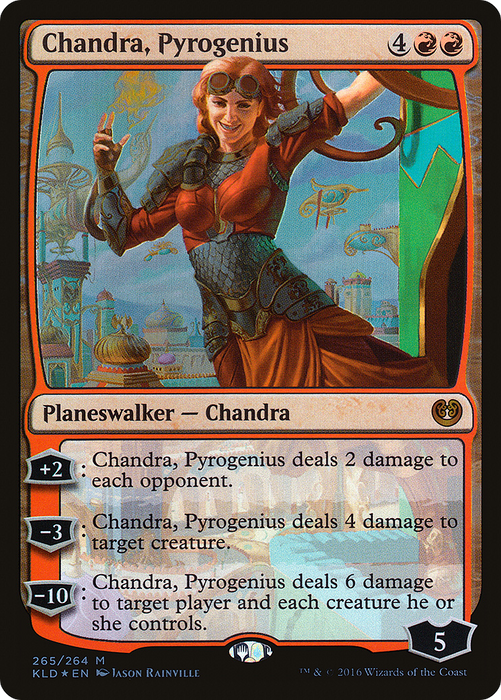 Chandra, Pyrogenius (KLD-265) - mythic - Foil