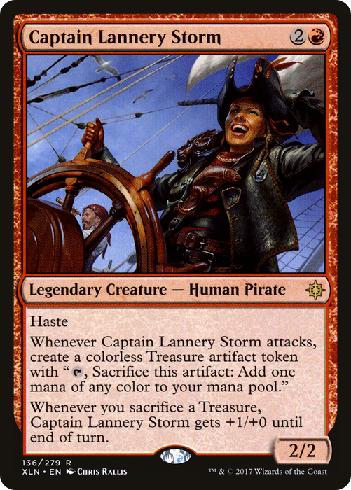 Captain Lannery Storm (XLN-136) - rare