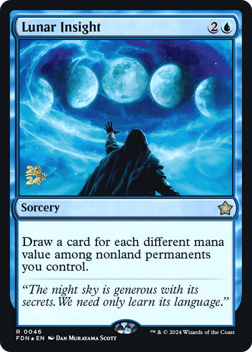 Lunar Insight (PRE-46S) - rare - Foil