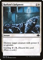 Radiant's Judgment (DMR-021) - common