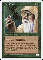 Ley Druid (5ED-308) - common