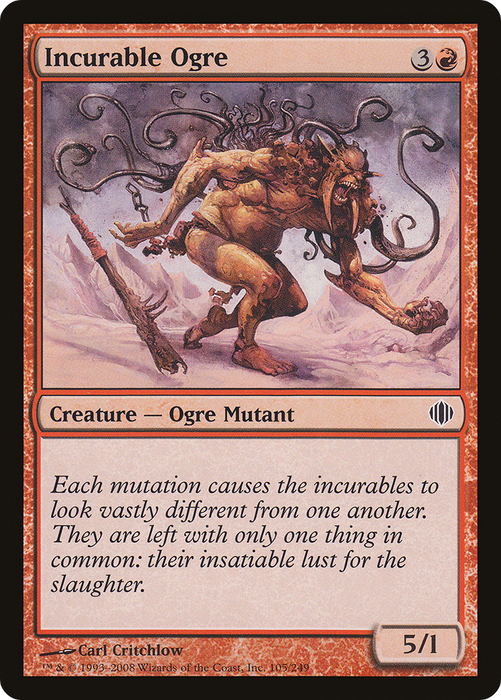 Incurable Ogre (ALA-105) - common - Foil
