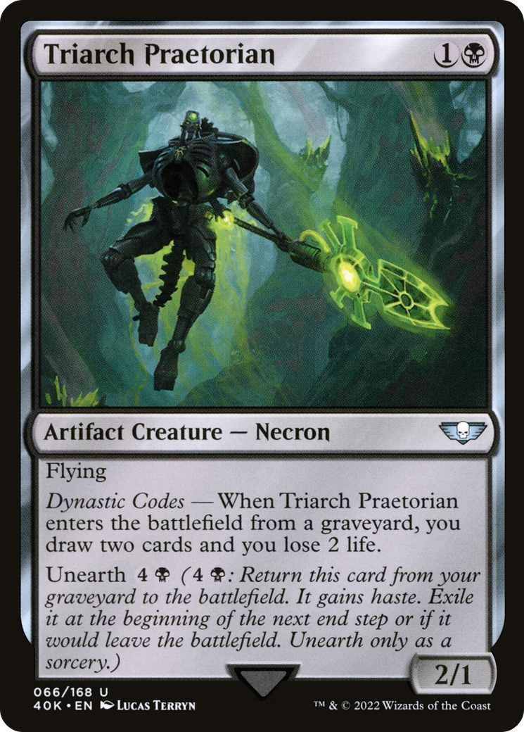 Triarch Praetorian (40K-066) - uncommon