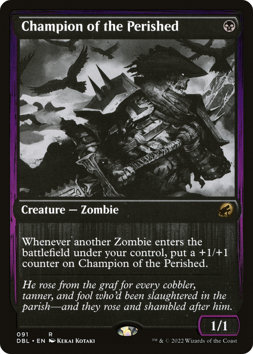 Champion of the Perished (DBL-091) - rare - Foil