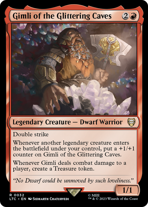 Gimli of the Glittering Caves (LTC-032) - rare