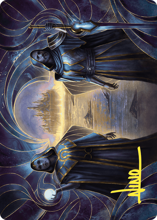 Court of Vantress // Court of Vantress (AWOE-052) - common (Borderless) - Foil